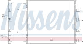 Nissens 940117 - CONDENSADOR JAGUAR S-TYPE(CCX)(98-)