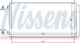 Nissens 940140 - CONDENSADOR HONDA CR-V(RE)(06-)2.2