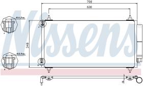 Nissens 940146 - CONDENSADOR PEUGEOT 807(E)(02-)2.2