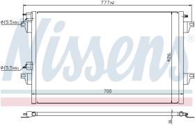 Nissens 940153 - CONDENSADOR RENAULT ESPACE IV(02-)2