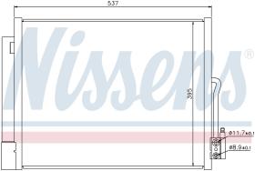  940156 - CONDENSADOR VAUXHALL MERIVA B(10-)1