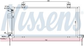 Nissens 940164 - CONDENSADOR MITSUBISHI GALANT VII(D