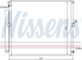 Nissens 940167 - CONDENSADOR TOYOTA LAND CRUISER PRA