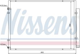 Nissens 940168 - CONDENSADOR LEXUS RX II (MCU30, MHU