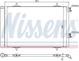 Nissens 940189 - CONDENSADOR PEUGEOT 508(10-)1.6 BLU