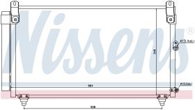 Nissens 940191 - CONDENSADOR LEXUS IS I(GXE10.JCE10)