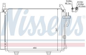 Nissens 940205 - CONDENSADOR HYUNDAI I10 (PA)(08-)1.