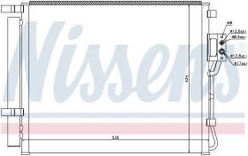 Nissens 940209 - CONDENSADOR HYUNDAI SANTA FE(CM)(06