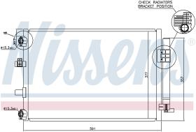 Nissens 940222 - CONDENSADOR FORD C-MAX(CB7.CEU)(10-