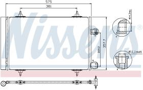 Nissens 940239 - CONDENSADOR PEUGEOT 508(10-)2.0 BLU