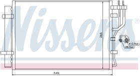 Nissens 940251 - CONDENSADOR HYUNDAI IX20(JC)(10-)1.