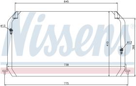 Nissens 94026 - CONDENSADOR LEXUS ES II(XV10)(91-)3