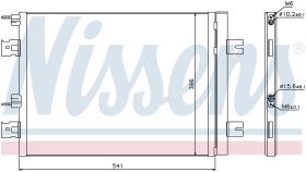 Nissens 940262 - CONDENSADOR RENAULT LOGAN I(04-)1.5
