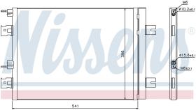 Nissens 940262 - CONDENSADOR RENAULT LOGAN I(04-)1.5