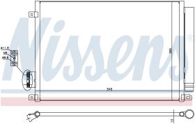 Nissens 940280 - CONDENSADOR LANCIA Y(312.846)(11-)0