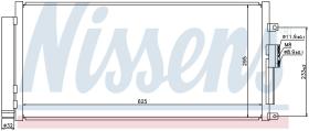Nissens 940291 - CONDENSADOR FIAT 500(312)(07-)1.4 I