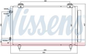 Nissens 940299 - CONDENSADOR TOYOTA COROLLA(E12#.E13