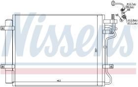 Nissens 940314 - CONDENSADOR KIA SPECTRA II(LD)(04-)