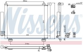  940315 - CONDENSADOR OPEL AGILA A(00-)1.3 D