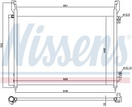 Nissens 940316 - CONDENSADOR RENAULT KOLEOS(08-)2.5