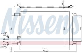 Nissens 940319 - CONDENSADOR AUDI A 3 / S 3 (8V) (12