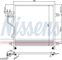 Nissens 940323 - CONDENSADOR JEEP CHEROKEE(KJ)(01-)2