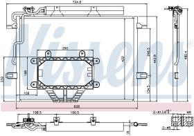 Nissens 940325 - CONDENSADOR MERCEDES CLS-CLASS W 21