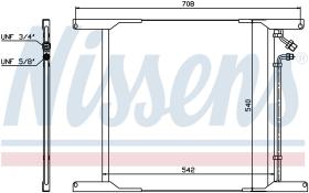 Nissens 940336 - CONDENSADOR DAF CF 65(01-)180