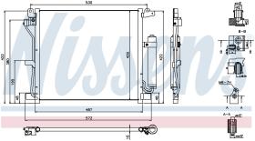 Nissens 940337 - CONDENSADOR NISSAN JUKE(F15)(10-)1.