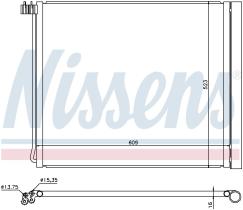 Nissens 940339 - CONDENSADOR BMW X5 F15(13-)X5 50IX