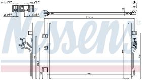 Nissens 940342 - CONDENSADOR DODGE JOURNEY(07-)2.0 C