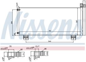 Nissens 940344 - CONDENSADOR LEXUS RX III(AGL10.GGL1