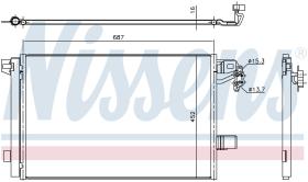  940345 - CONDENSADOR VOLKSWAGEN TRANSPORTER