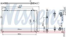  940349 - CONDENSADOR TOYOTA RAV 4 IV(#A40)(1