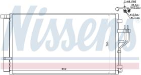 Nissens 940351 - CONDENSADOR HYUNDAI IX35 (LM) (09-)