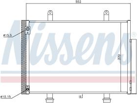 Nissens 940356 - CONDENSADOR SUZUKI SWIFT IV(FZ.NZ)(