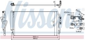 Nissens 940357 - CONDENSADOR BMW 3 F30-F31-F35-F80(1