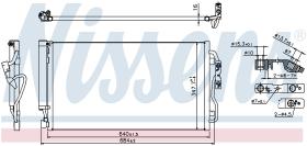 Nissens 940357 - CONDENSADOR BMW 3 F30-F31-F35-F80(1