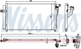 Nissens 940360 - CONDENSADOR HYUNDAI ACCENT(MC)(05-)