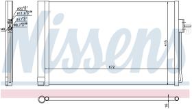 Nissens 940364 - CONDENSADOR OPEL AMPERA(11-)AMPERA