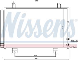 Nissens 940365 - CONDENSADOR LEXUS GS IV(AWL10.GRL10