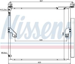 Nissens 940367 - CONDENSADOR LEXUS GX II(URJ150.URJ2