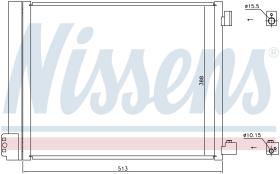 Nissens 940371 - CONDENSADOR NISSAN ALMERA(N17)(12-)