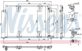 Nissens 940373 - CONDENSADOR SUZUKI GRAND VITARA/ESC