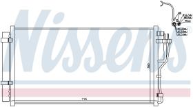 Nissens 940383 - CONDENSADOR HYUNDAI SONATA VI (YF)