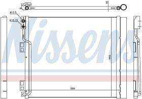 Nissens 940386 - CONDENSADOR NISSAN EVALIA(M20_)(10-