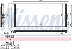 Nissens 940390 - CONDENSADOR VAUXHALL MOKKA (13-) 1.