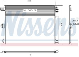 Nissens 940411 - CONDENSADOR JEEP GRAND CHEROKEE(WK2