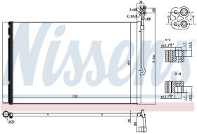 Nissens 940415 - CONDENSADOR PORSCHE CAYENNE (92A)(1