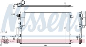 Nissens 940417 - CONDENSADOR NISSAN QASHQAI(J10)(07-